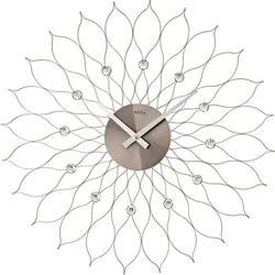 Wanduhren modern Gehäusedurchmesser 50 cm - AMS Modell: 9608