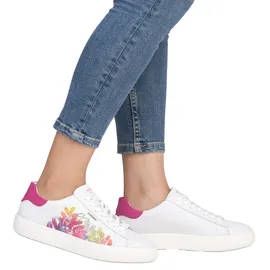 REMONTE Sneaker in Weiß/Pink | 40