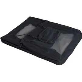 Estexo Hundebox Faltbox XXL Transporttasche faltbar Tierbox Hunde Schwarz