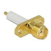 DeLock SMA Buchse 50 Ohm Elektronikkabel - Stecker, Gold