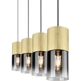 Trio Pendelleuchte Robin Metall Gold Messing
