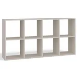 Selsey Malax Standregal 147 x 75 x 30 cm Kaschmir