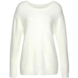 LASCANA Rundhalspullover Beige 36/38