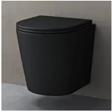 doporro Aachen mit WC-Sitz Schwarz