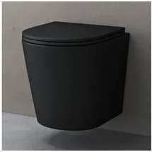 doporro Aachen mit WC-Sitz Schwarz