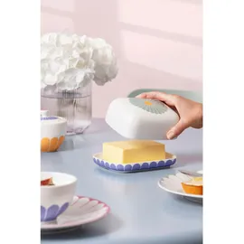 Villeroy & Boch Butterdose Fleur Premium Porcelain Bunt