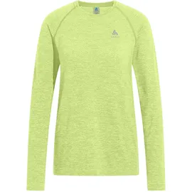 Odlo Essential Seamless Crew Neck Damen Shirt-Hell-Grün-S