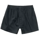 Brandit Textil Boxershorts schwarz XXL 2er Pack