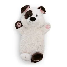 NICI Kissen Hund 40x20cm - beige|braun