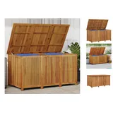 vidaXL Gartenbox 150x80x75 cm Massivholz Akazie