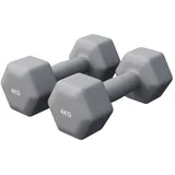 GORILLA SPORTS Kurzhantel Hanteln Set - Neopren, Gusseisen, Gewichts- und Farbwahl - Kurzhanteln