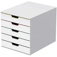 Durable Schubladenbox VARICOLOR 28 x 29,2 cm 5-tlg. mehrfarbig