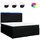 vidaXL Boxspringbett 180 x 200 cm Schwarz