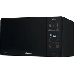 Freistehende Mikrowelle 800 W Größe: mittel 6 Stufen Dampfgaren Grill (Schwarz) MW49BL 