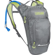 CamelBak Mini M.U.L.E. Kinderrucksack Trinkrucksack Metall Grau/Grün