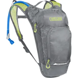 CamelBak Mini M.U.L.E. Kinderrucksack Trinkrucksack Metall Grau/Grün