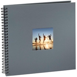 Hama Fotoalbum Fine Art, 36 x 32 cm, 50 Seiten, Photoalbum, Grau grau