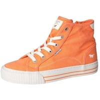 Mustang High-Top Canvas Sneaker orange 1420506 61