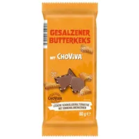 Ludwig Schokoladentafel ChoViva gesalzener Butterkeks Packung 80g