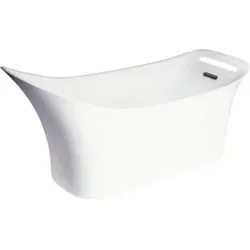 hansgrohe Freistehwanne Axor Urquiola 1800x600mm, a MG mit Gelcoat, weiß