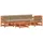 vidaXL Garten-Lounge-Set 6-tlg. Wachsbraun