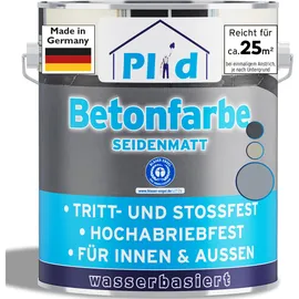 Plid Betonfarbe 2,5 l Silbergrau