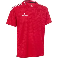 DERBYSTAR Primo Fußballtrikot Kinder rot/weiß 152