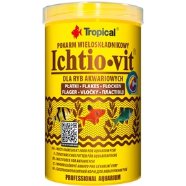 Tropical Ichtio VIT Hauptfutter für alle Zierfische, 1er Pack (1 x 1 l)