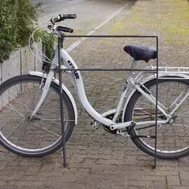 Trutzholm Fahrradständer Fahrradanlehnbügel 114 x 77 cm Flachstahl 13 mm Anthrazit