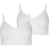 Jockey Seamfree Stretch Bralette Bustier Weiß L
