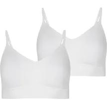 Jockey Seamfree Stretch Bralette Bustier Weiß L