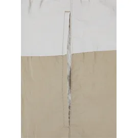 URBAN CLASSICS Badeshorts Block Swim Short unionbeige/softseagrass 5XL