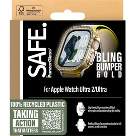 Panzer Glass SAFE. by PanzerGlass TPU Bumper Gold Apple Watch Ultra 2024