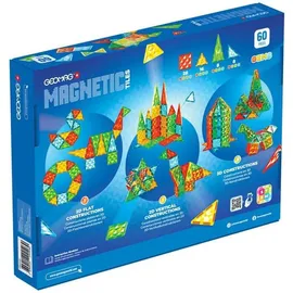GEOMAG Magnetic Tiles Gems 60