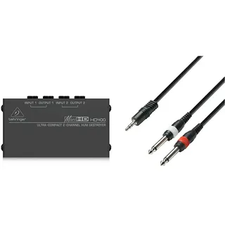 Behringer MICROHD HD400 Ultrakompakter 2-Kanal Brummzerstörer