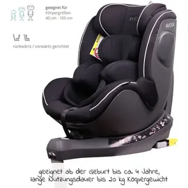 AVOVA Sperber-Fix i-Size Pearl Black