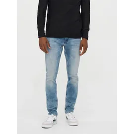 Only & Sons Slim-fit-Jeans LOOM LIFE 33, Länge 30, blau - 33,33/33