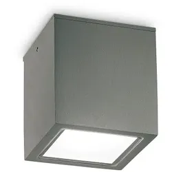 Ideal Lux Outdoor Deckenleuchte TECHO SMALL, 1xGU10, IP54, anthrazit IDEA-251554