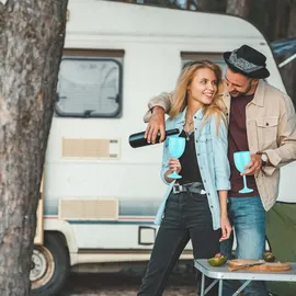 Relaxdays Weißweinglas 0,25 l 12-tlg.