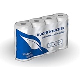 HCR Hygiene Küchenrollen - 3 - lagig - hochweiß