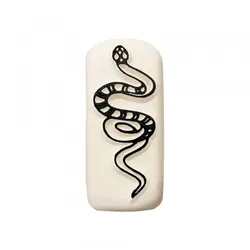 LaDot Stein "Schlange" (2,5 x 5 cm) - Temporärer Tattoo Stempel