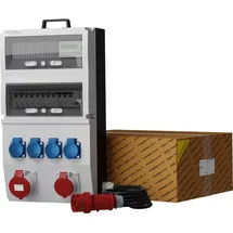 Doktorvolt Stromverteiler eXT-S/FI 32A 16A 4x230V MID Stromzähler und Kabel Doktorvolt 2339