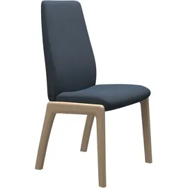 Stressless Polsterstuhl "Laurel" 57x105x60 cm Microfaser DINAMICA, Massivholz, blau (blue dinamica, walnuss) Polsterstühle (12963112-0)