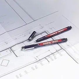 edding 1800 Fineliner schwarz