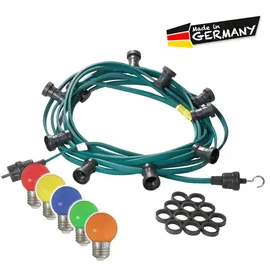 satisfire LED-Lichterkette spritzwassergeschützt 30 m Grün