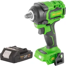 PROCRAFT PWA18bb inkl. 1 x 2,0 Ah ohne Ladegerät