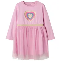 NAME IT Tüllkleid NMFNASTAR LS DRESS rosa 98