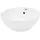 luxebath Aufsatzwaschbecken Rund Ø 45,5 x 18,5 cm
