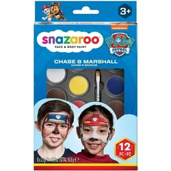 Snazaroo Paw Patrol - Make-up Colorset - Chase & Marshall (791106)