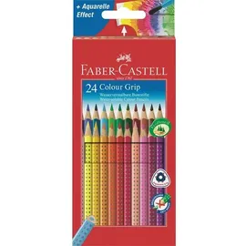 Faber-Castell Colour Grip Farbstiftetui Buntstifte 24 St.